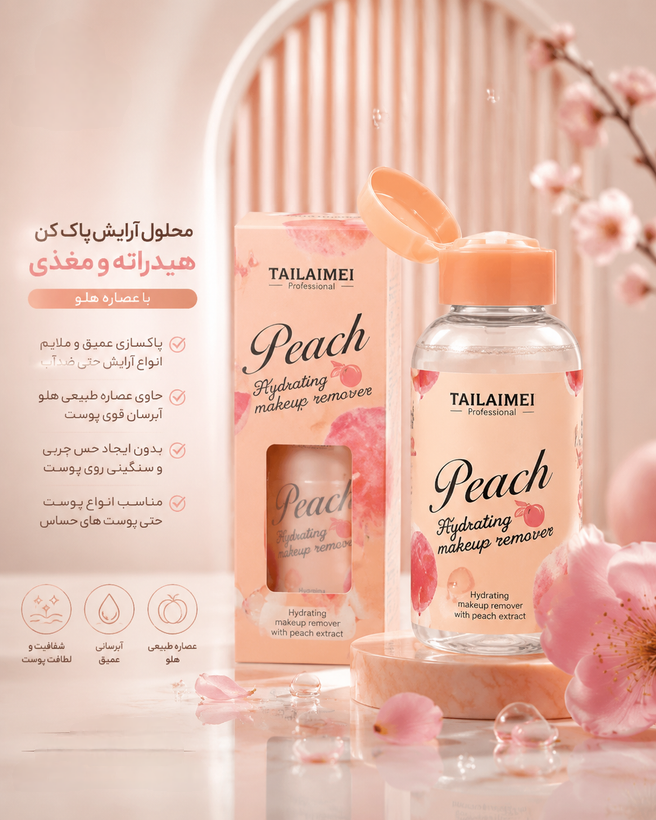 میسلار واتر هلو تایلامی ،ارايش پاک کن 200 میل